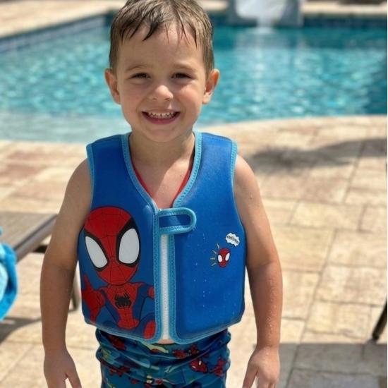 Spiderman Kids Swim Vest